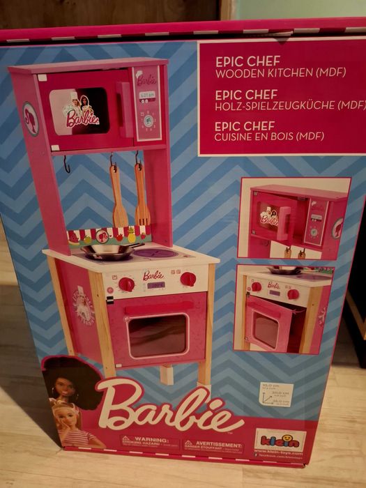 Bucătărie din lemn,Barbie, Epic Chef Nouă