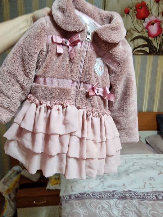 Палто за момиченце