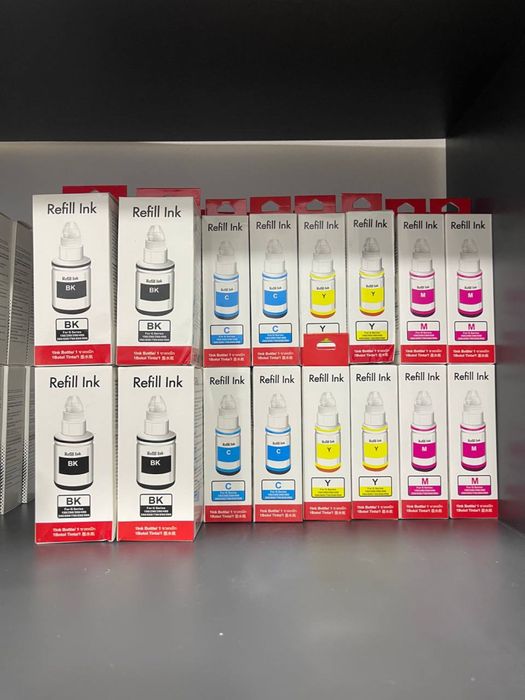 Чернила для принтеров Canon GI490 цена за комплект