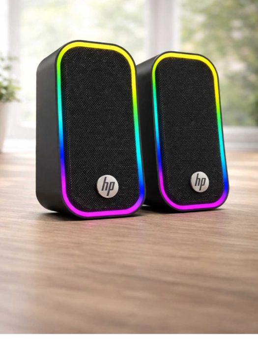 Компьютерные колонки HP DHE-6004C RGB Bluetooth USB AUX 6Вт, kl2