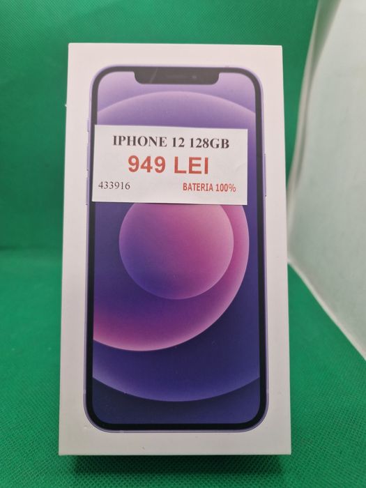 Iphone 12 128GB baterie 100% Lazar Amanet Crangasi 43391