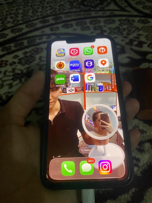 iPhone 11 pro maks,512gb,68%.
