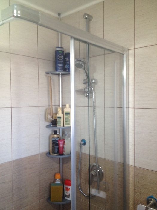 SWISS - cabina de dus aluminiu , sticla 6 mm , etc