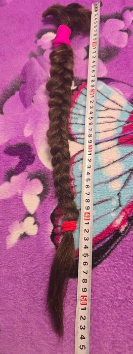 Păr natural virgin 100% nevopsit / netratat – 55 cm