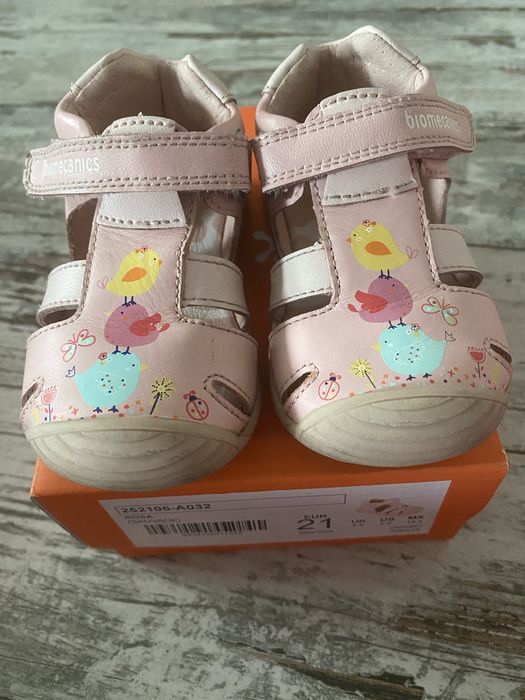 Vand sandale piele Biomecanics, marime 21