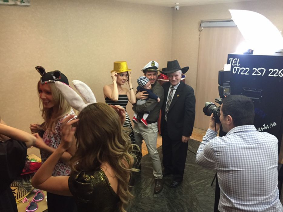 Cabina foto cu print nelimitat & Fum Greu