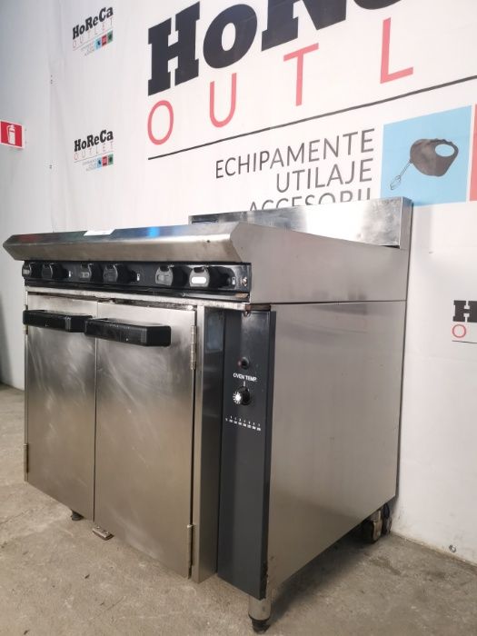 BLUE SEAL Masina de gatit cu 6 focuri; Aragaz profesional cu 6 ochiuri