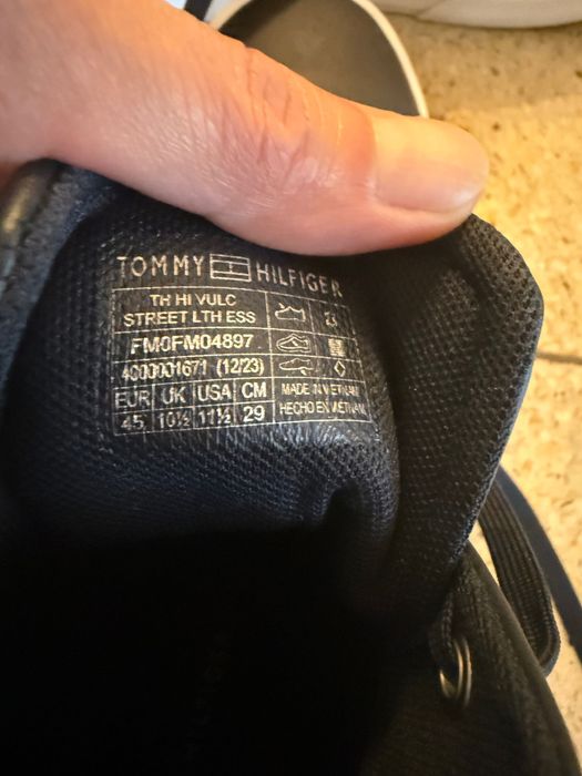 Мъжки Кожени Маратонки Tommy Hilfiger