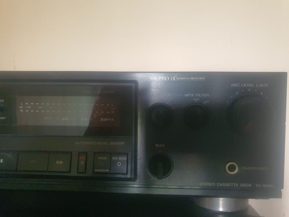 se vinde deck sony  tc k 420 de colecție