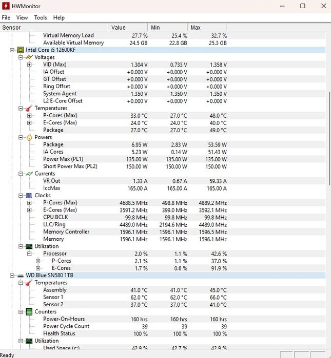 Calculator Gaming [Nvidia RTX 5060,Intel 12600Kf,32 GB RAM]