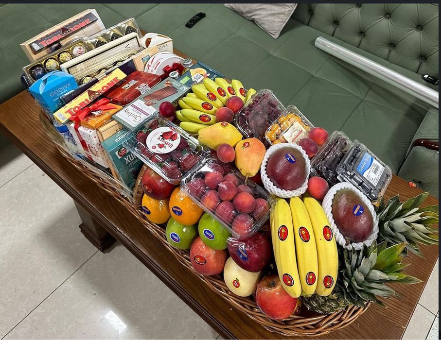 Mevali savat korzinka / shirinlikli savat korzinka