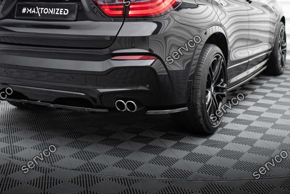 Prelungire splitter bara spate Bmw X4 F26 M-Pack 2014-2018 v1 - Maxton Design