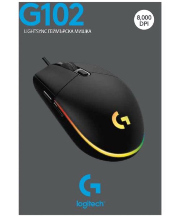 Мишка Logitech g102