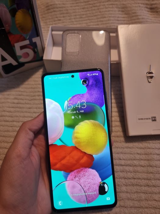 Samsung Galaxy A51 – 128GB / 8GB RAM – cutie + husă
