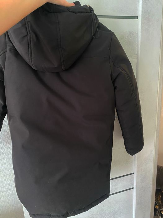 Детский пуховик зима 128р.