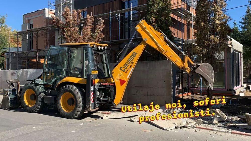 Inchiriere Miniexcavator / BULDO / Bascula 8x4 / 3,5t