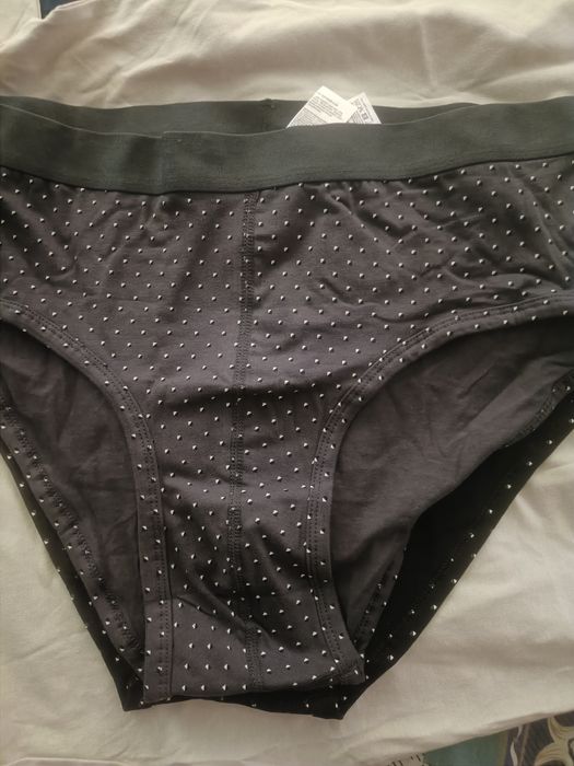 3 Chiloți noi, mărimea L, din bumbac pentru bărbați.