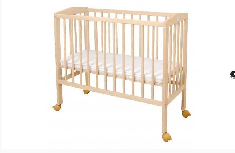 Дървено Детско Легло 2в1 Next to Me с Матрак C88 - Цвят Натурален