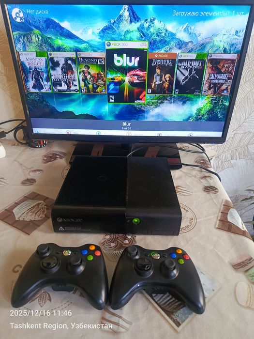 Xbox 360 E 250gb freeboot прошить +55игры+3 месяц гарантия