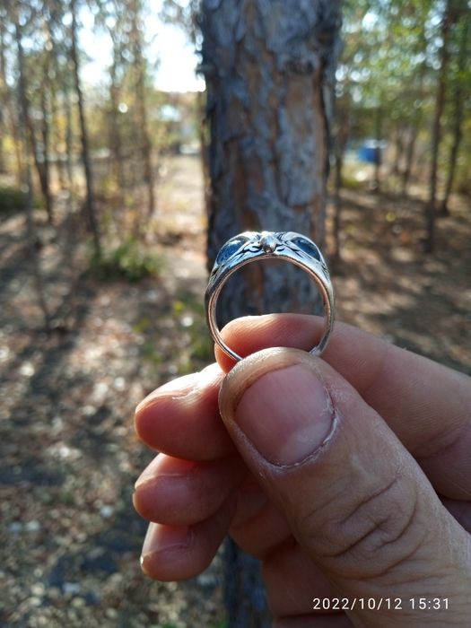 Кольцо Взор филина безразмерное.