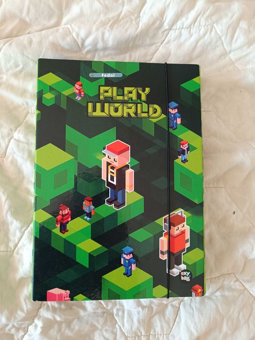 Minecraft Раница + твърда папка !