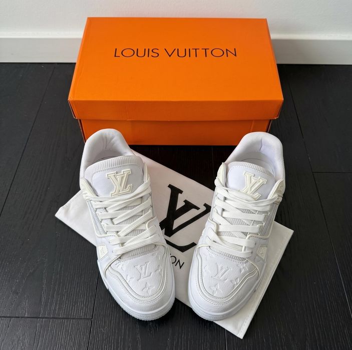 Adidasi LV Trainer White Alb - Full Box