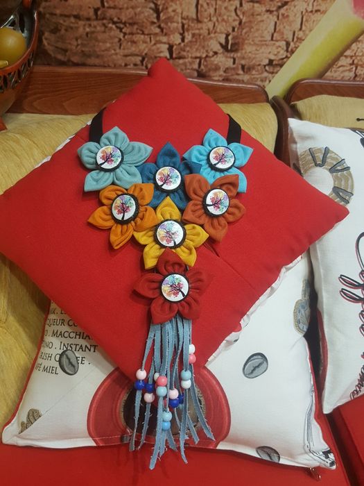 Колиета от дънков плат