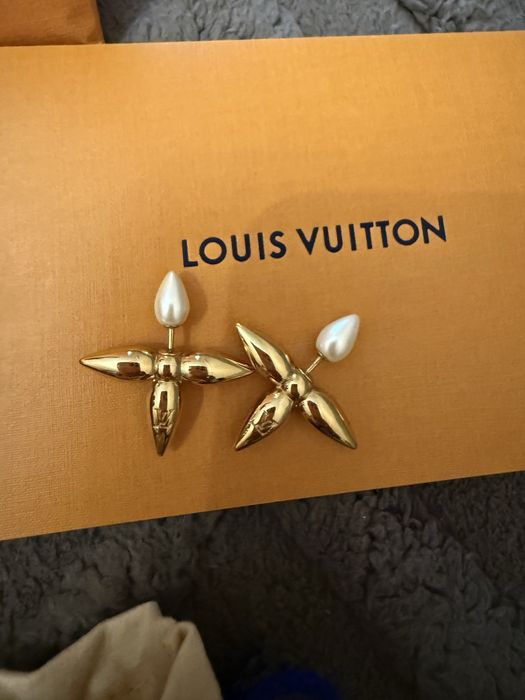 Серьги Louis Vuitton оригинал