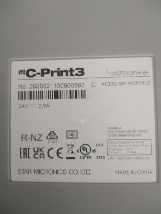 Imprimanta bonuri POS Star Micronics mC Print3 -LAN, USB, Bluetooth etc