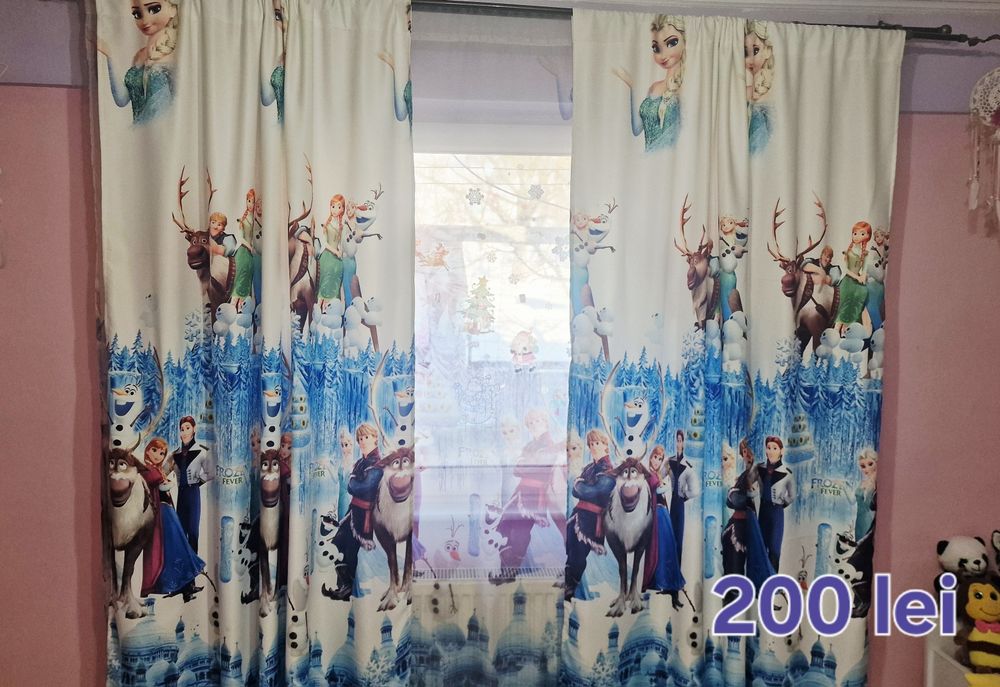 Set draperii si perdele Frozen