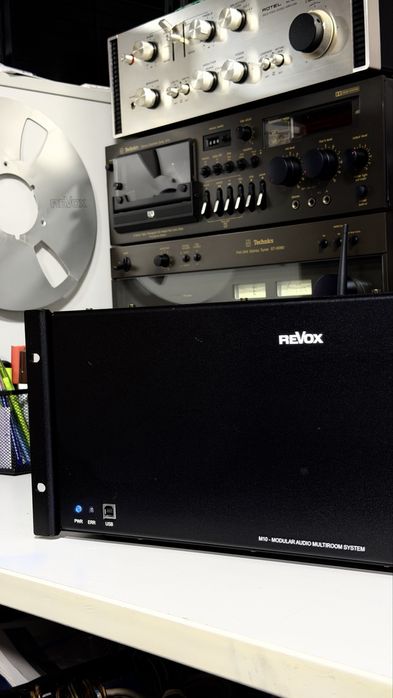 REVOX M10 Re:System – Modular Audio Multiroom | 3 Module: Tuner + In/Out, Multi Media, Multiroom | LAN/WLAN | Made in Germany