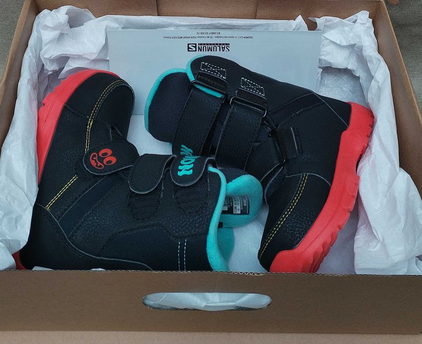 Детски сноуборд обувки Salomon #EU29/18 см. snowboard boots