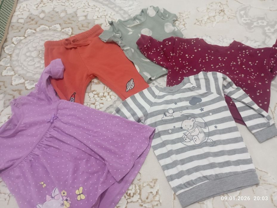 Тегин 1жас кызға киимдер