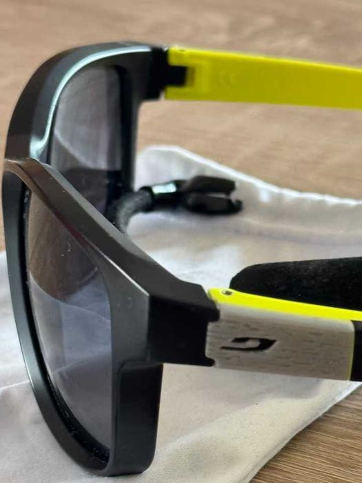 слънчеви очила Julbo paddle - черни - жълт неон ТОП polarized, 4 water