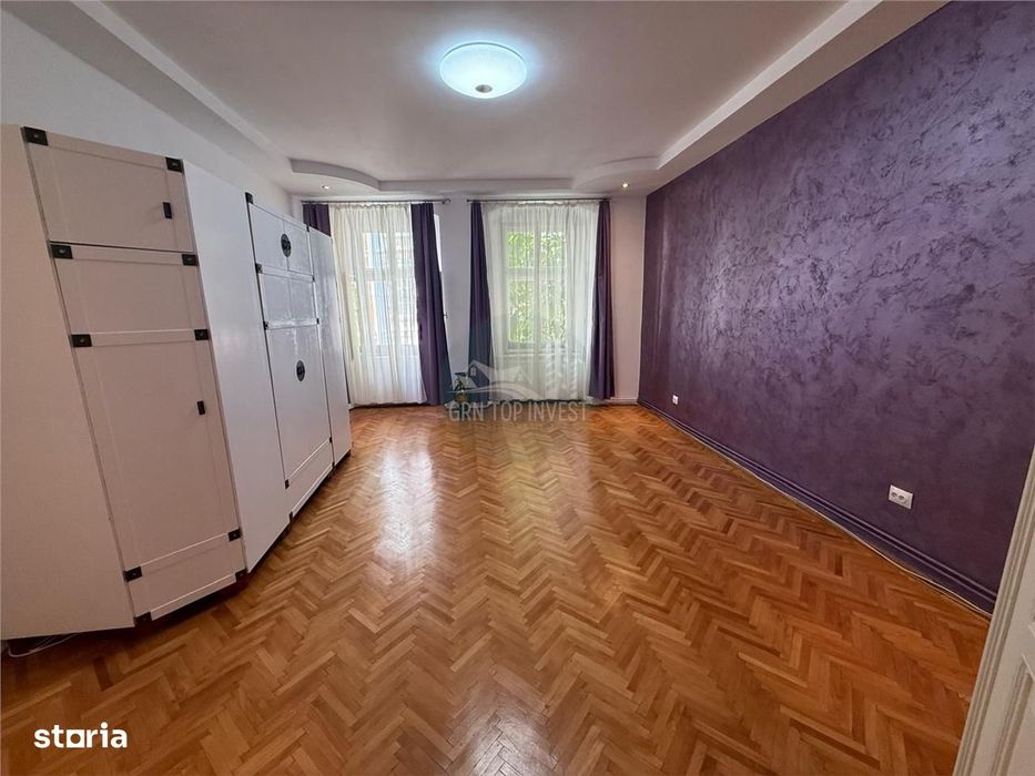 Apartament spatios 63 mp cu 2 camere  in Centrul Sibiului