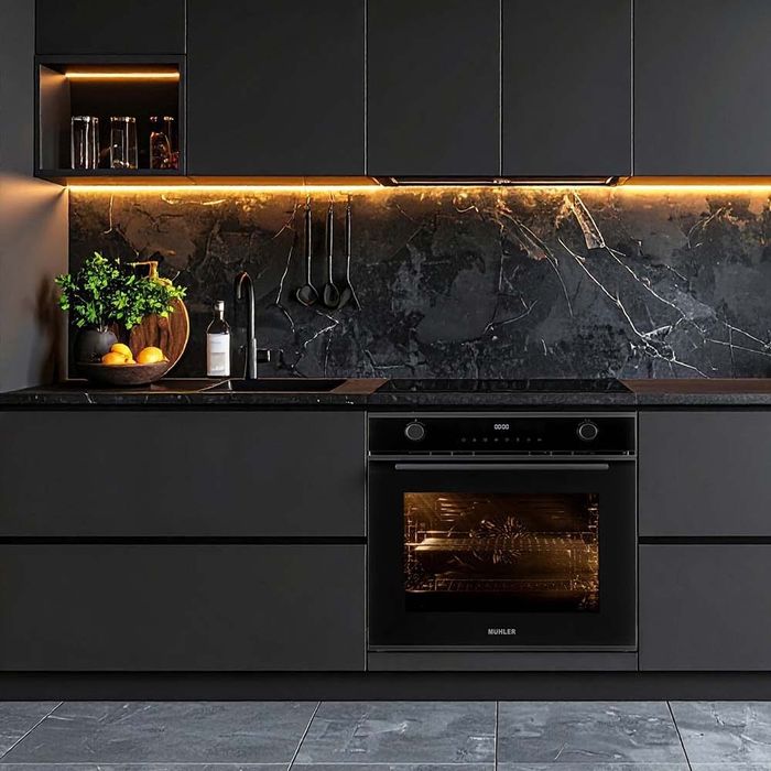 Нова фурна за вграждане Muhler BO7213GDA, 72l