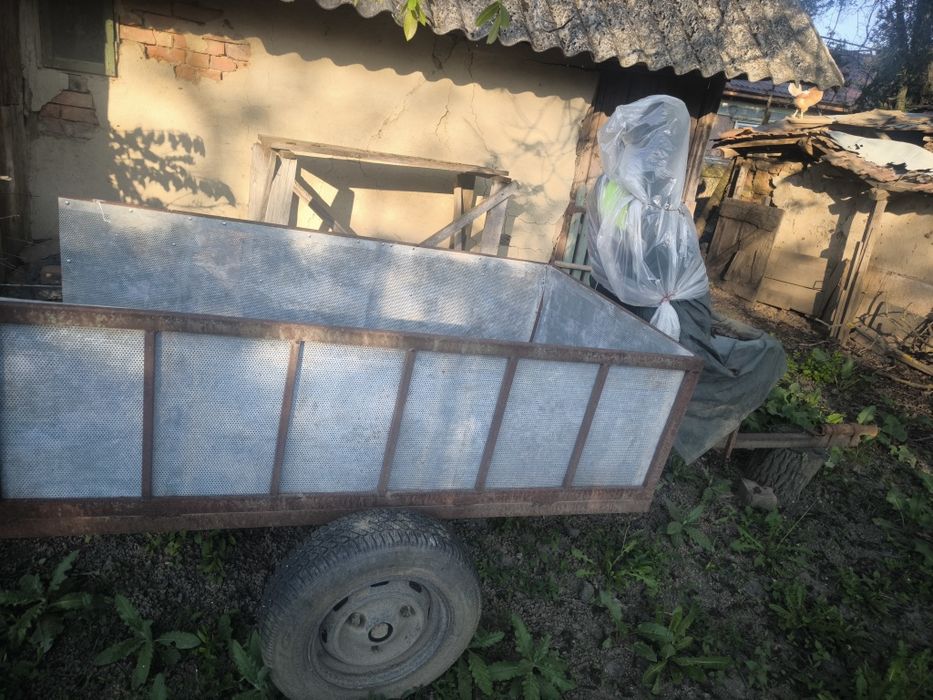 Vand Motocultor Ruris 915 cu remorca facuta!