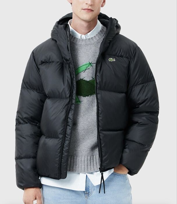 Оригинално пухено мъжко яке Lacoste