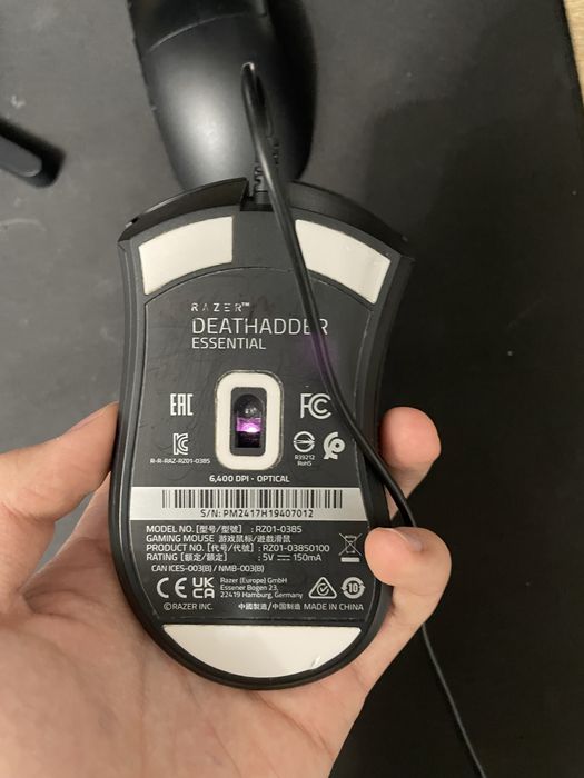 Мышка razer deathadder esential