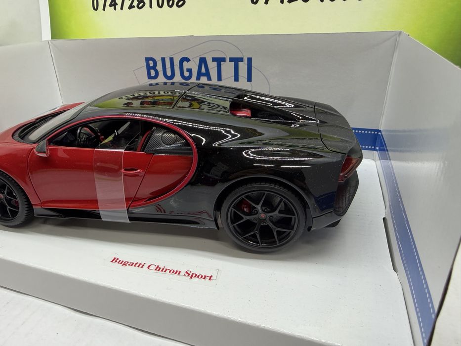 Bburago BUGATTI CHIRON Sport macheta auto scara 1:18 24 cm