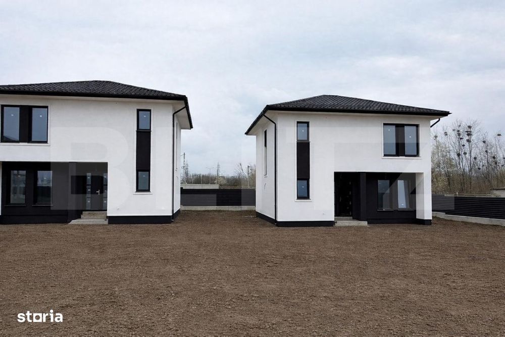 Casa moderna, materiale premium, 150 mp construiti, zona rezidentiala