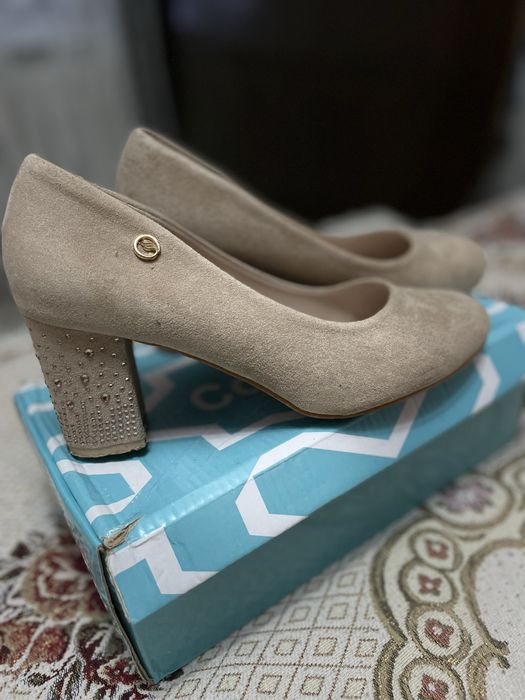 Туфли замша 38размер