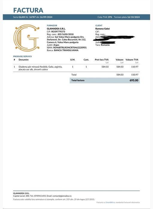 Accesoriu par mireasa