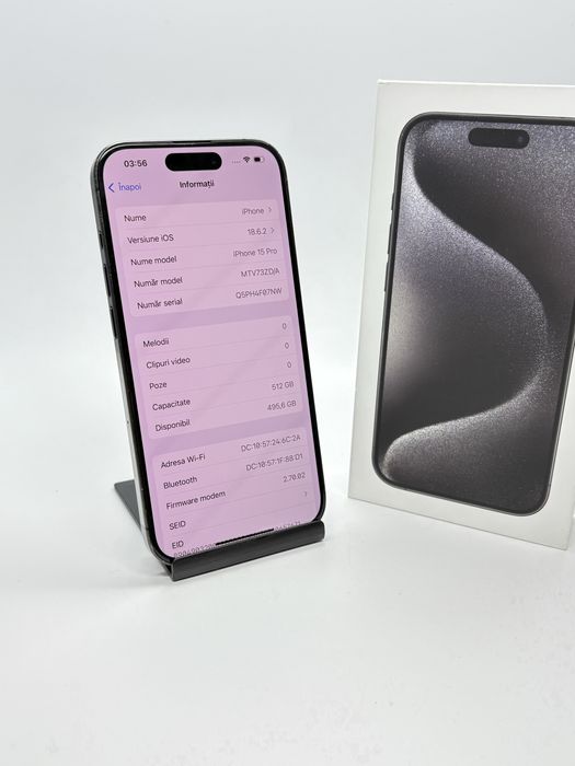 Iphone 15 PRO - 512Gb + Garantie