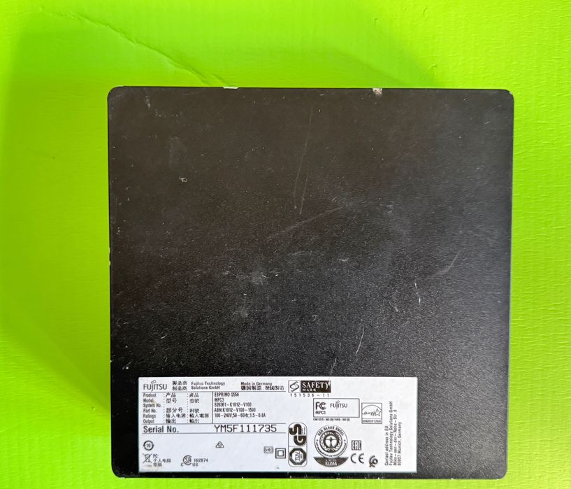 Mini PC Fujitsu ESPRIMO Q556 | Intel i5-6500 | 8GB DDR4