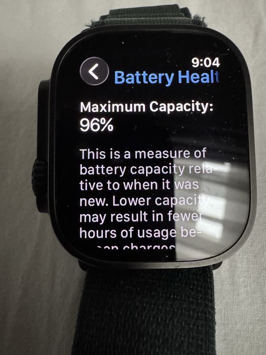 Apple Watch Ultra 2, 49mm, Black Titanium в гаранция
