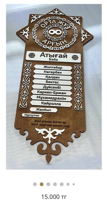 Шежіре. Родословная