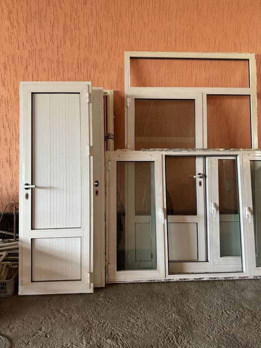 Витраж двери окна и решотка