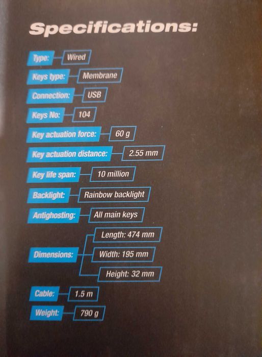 Геймърска клавиатура AULA