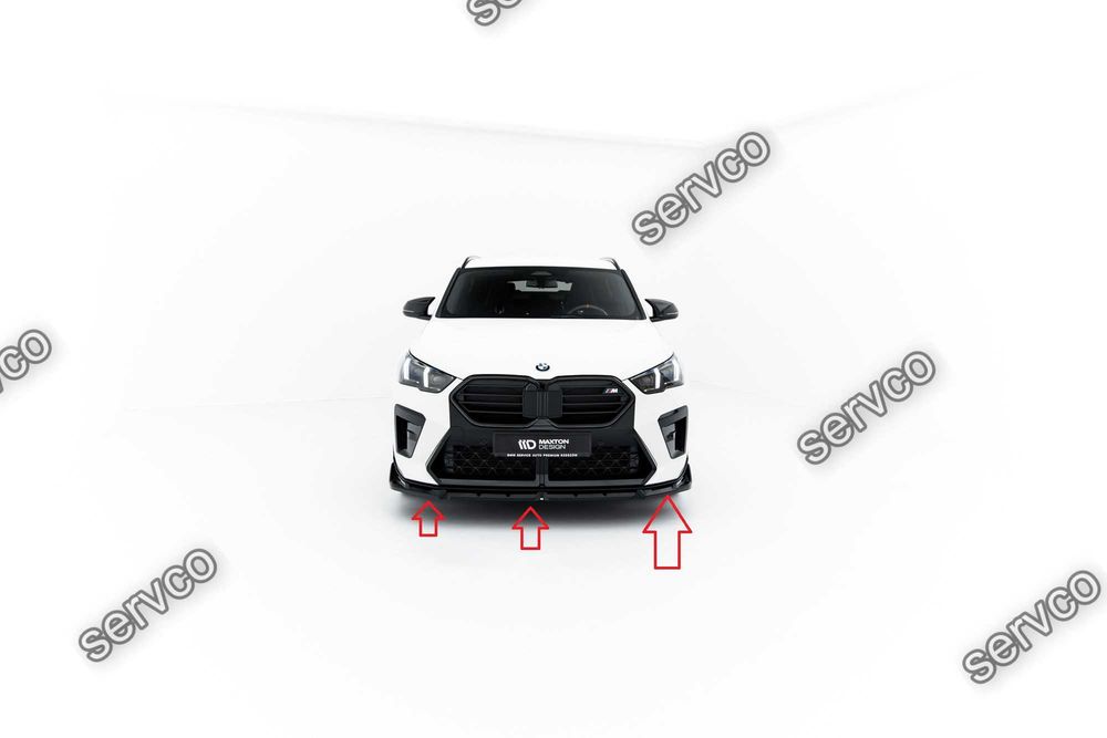 Prelungire splitter bara fata compatibil cu Bmw X2 U10 M35i 2023- v2 - Maxton Design